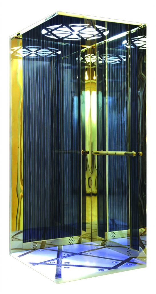 كبينة نحاسي ذهبي REA026