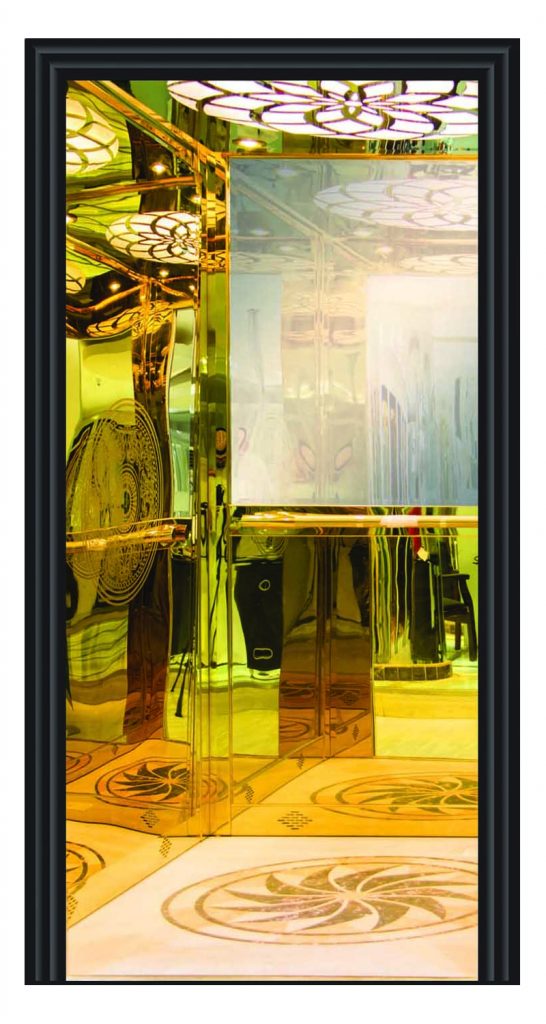 كبينة الشمس ذهبي 1525